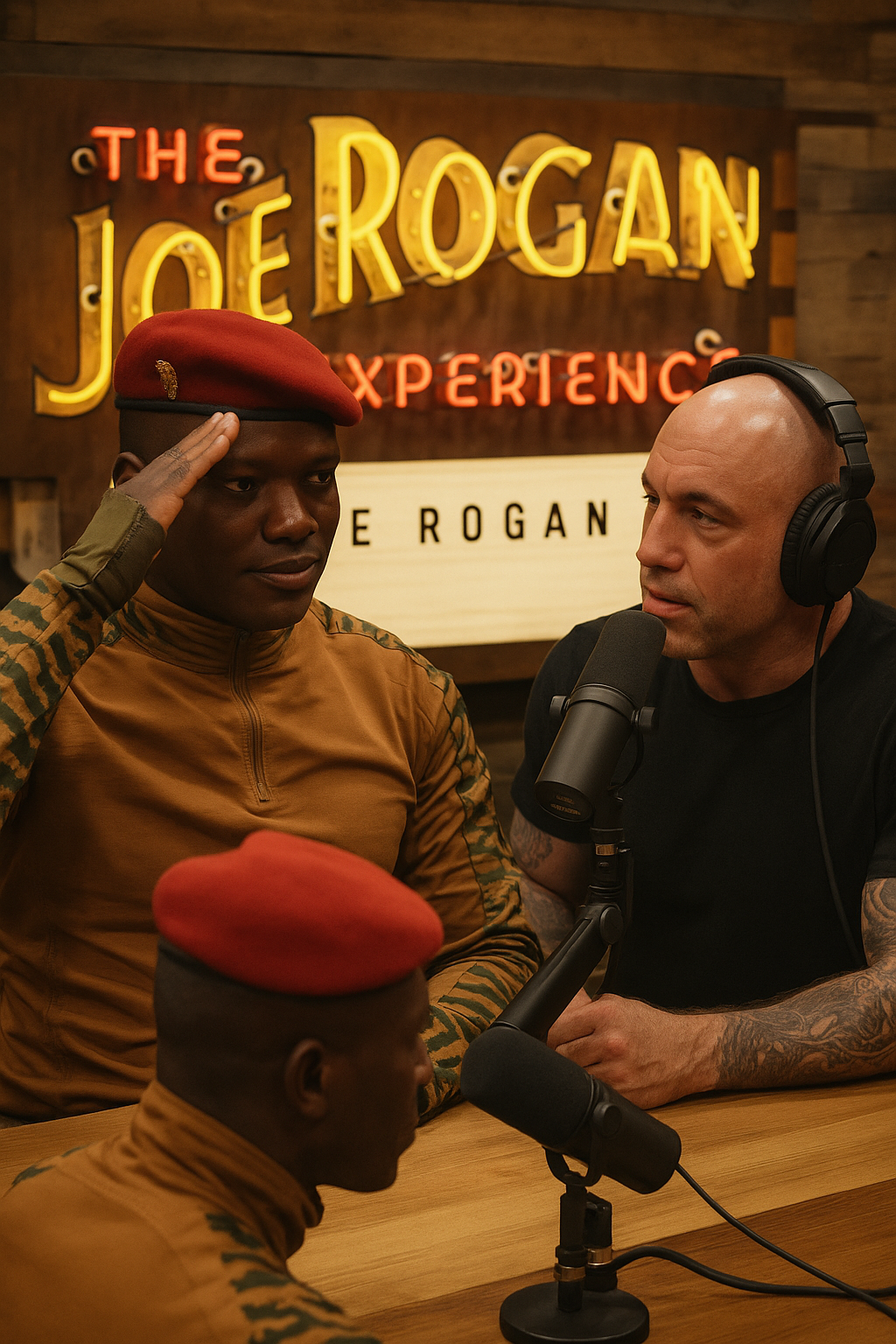 Ibrahim Traoré, Black Renaissance, and Why Even Joe Rogan Knows You Gotta Escape the Matrix