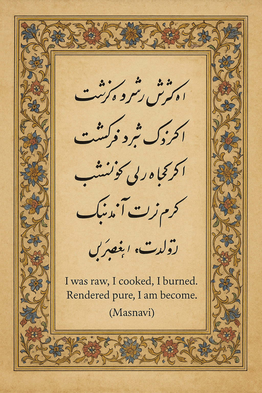 Hafiz, Rumi, and a Grieving Poet’s Journey into Sufi Fire